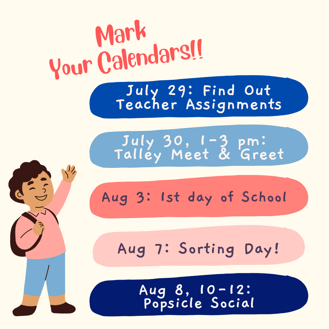 Mark Your Calendars: Back-to-School at Talley!