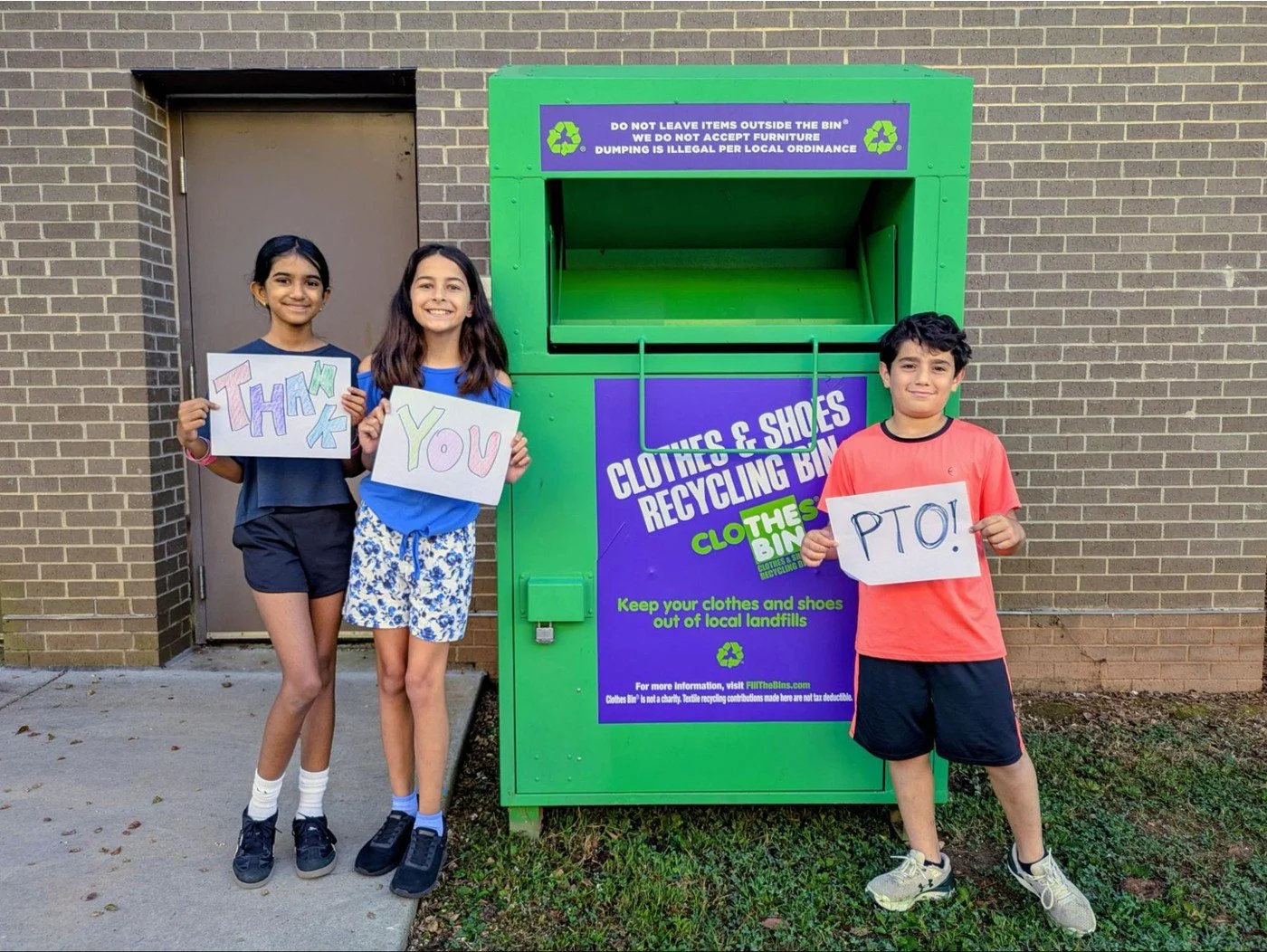 Recycle your clothes at Talley