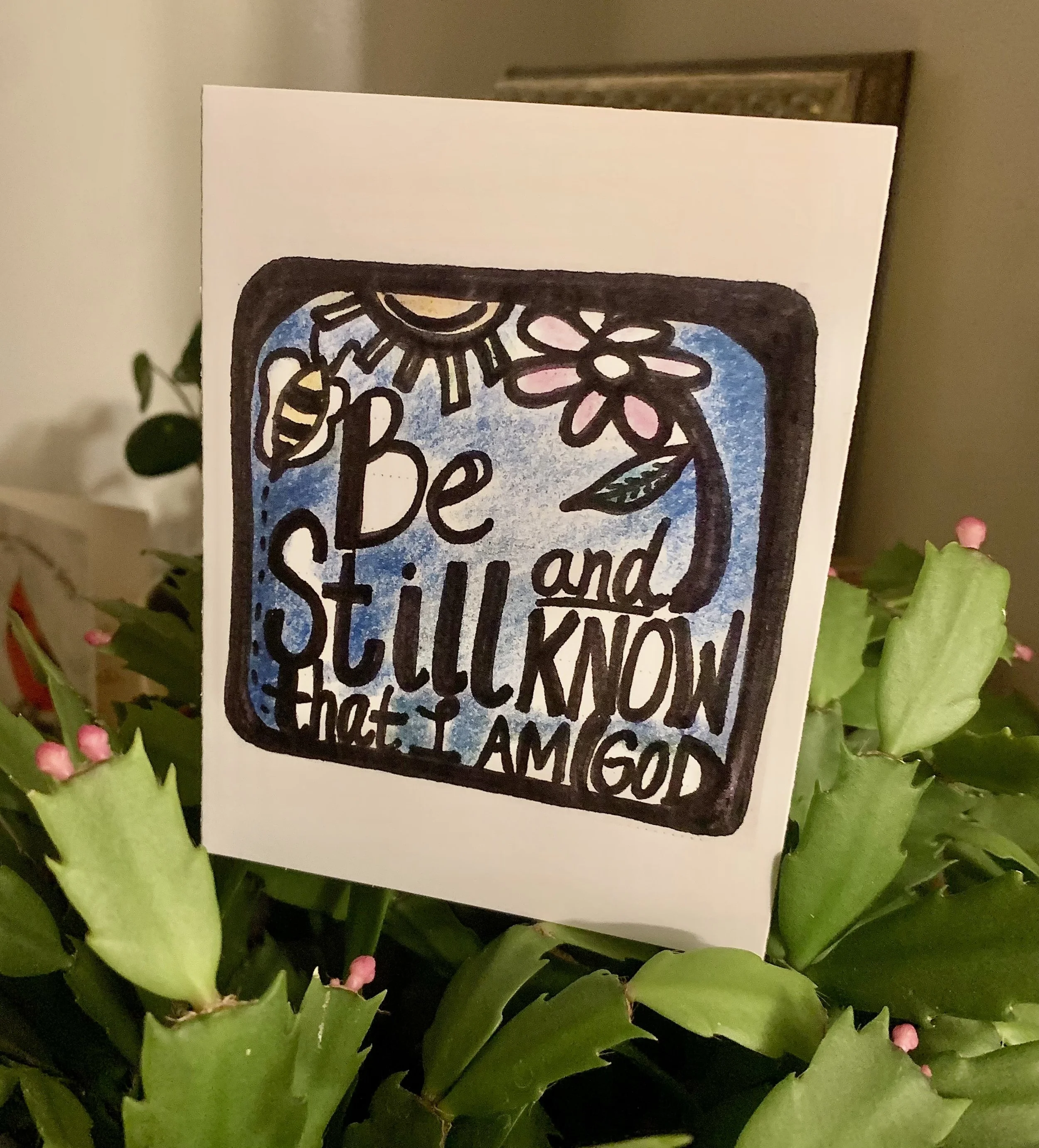 Be Still | Card
