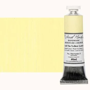 Michael Harding Oil Colours - Lead Tin Yellow Lemon (40ml)
