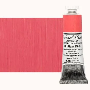 Michael Harding Oil Colours - Brilliant Pink (40ml)