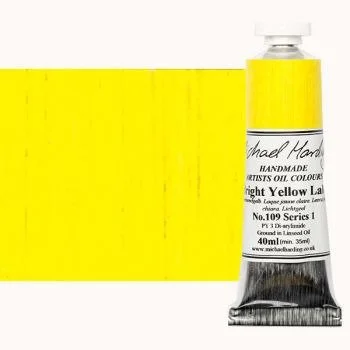 Michael Harding Oil Colours - Bright Yellow Lake (40ml)
