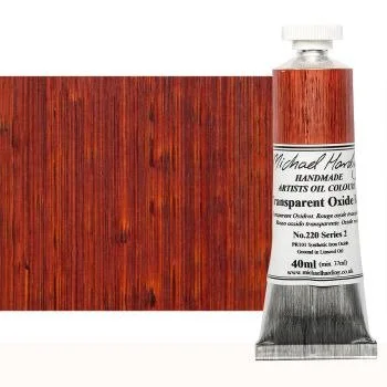 Michael Harding Oil Colours - Transparent Oxide Red (40ml)