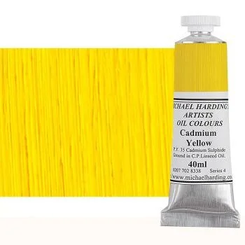 Michael Harding Oil Colours - Cadmium Yellow (40ml)