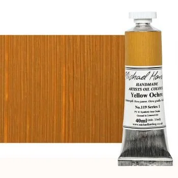 Michael Harding Oil Colours - Yellow Ochre (40ml)