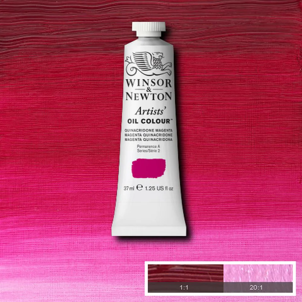 Winsor & Newton Artists’ Oil Color – Quinacridone Magenta (37ml)