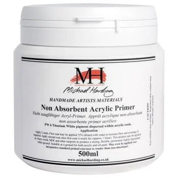 Michael Harding White Non-Absorbent Acrylic Primer