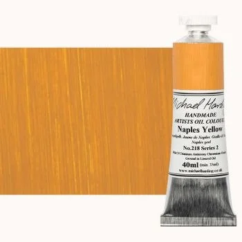 Michael Harding Oil Colours - Naples Yellow (40ml)