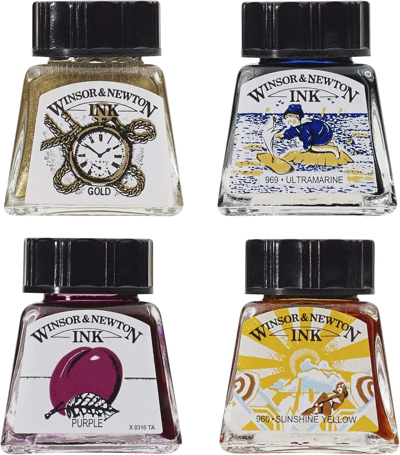 Winsor & Newton, 14ml Bottle, Acrylic