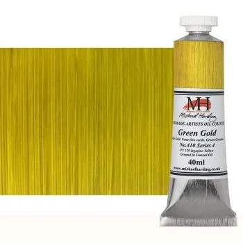 Michael Harding Oil Colours - Green Gold (40ml)