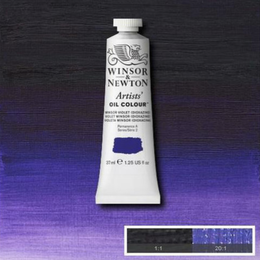 Winsor & Newton Artists’ Oil Color – Winsor Violet Dioxazie (37ml)