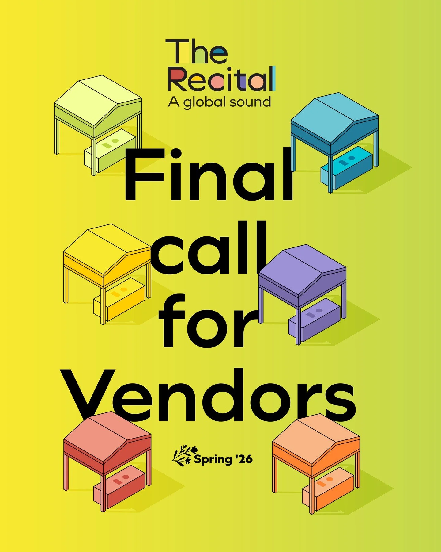 Baltimore creatives, vendors, small businesses, and entrepreneurs 👀

We&rsquo;re looking for a few more vendors to join us for Global Sound 2026 &mdash; Resonate&rsquo;s biggest recital + community celebration of the season 🎶

This is more than a r