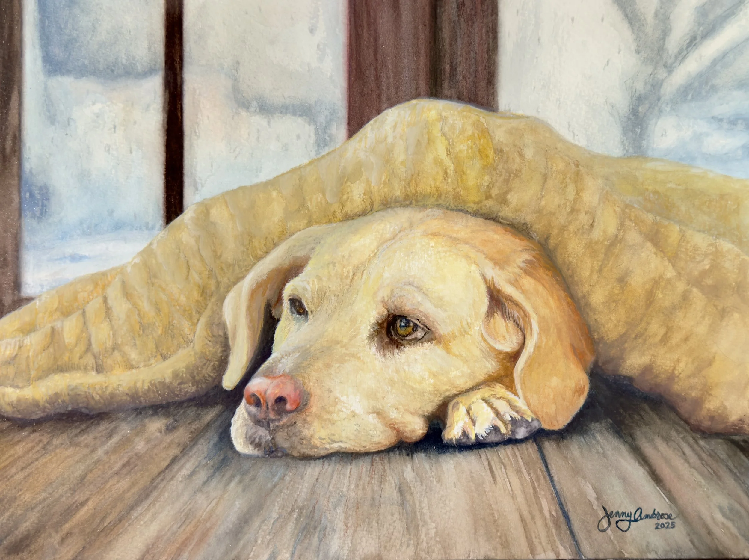 "Wrapped in Winter's Pause"
