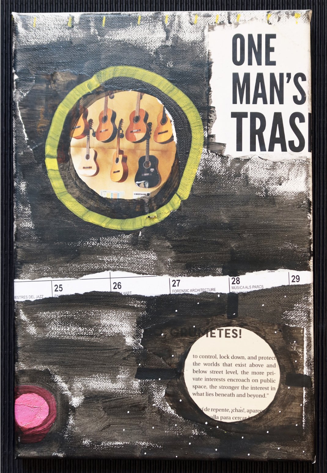 One Man's Trash Canvas