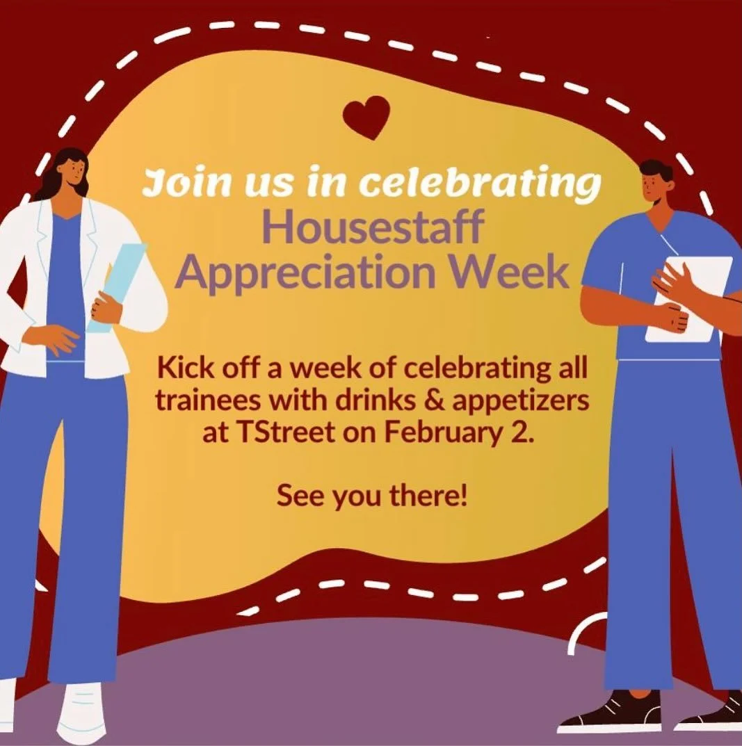 Hey CU SOM trainees we hope to see you tonight from 6-8pm!