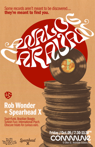 ANALOG CARAVAN — Rob Wonder &amp; Spearhead X&nbsp; 