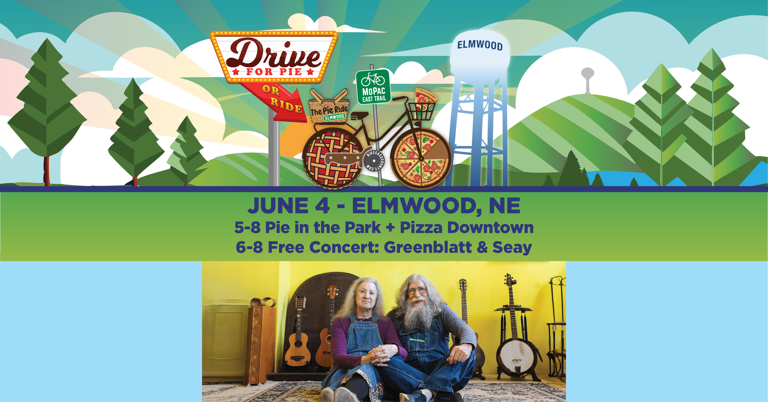 Pie Ride to Elmwood with Greenblatt and Seay