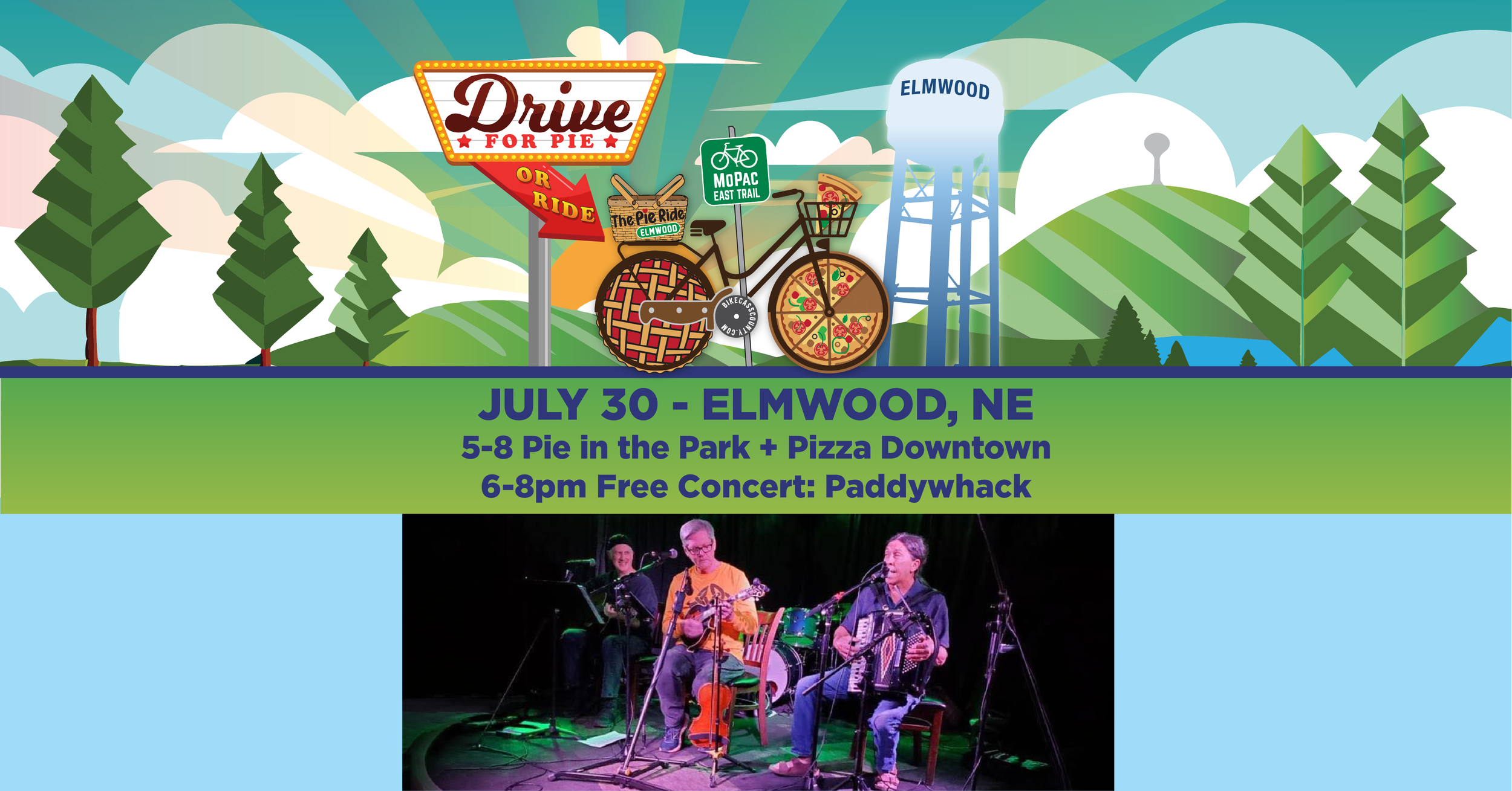 Pie Ride to Elmwood with Paddywhack
