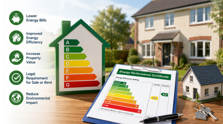 domestic energy performance certificates In uk