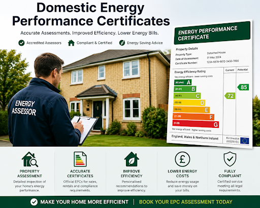 domestic energy performance certificates In uk