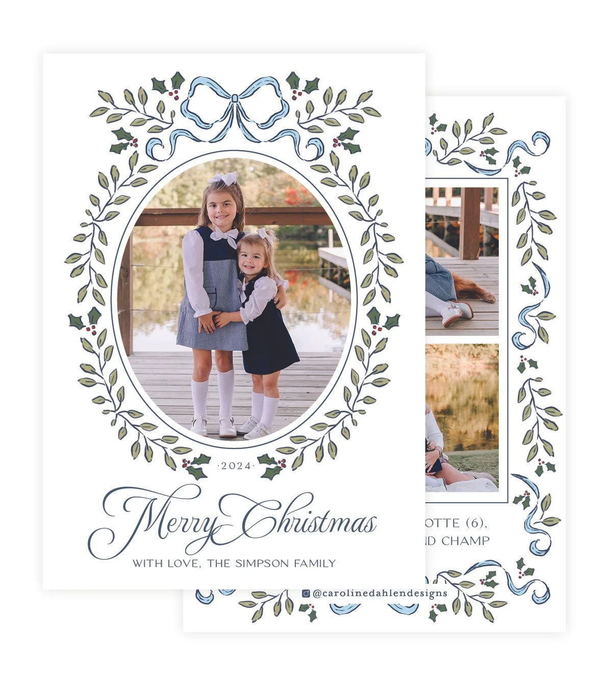 Oval Christmas