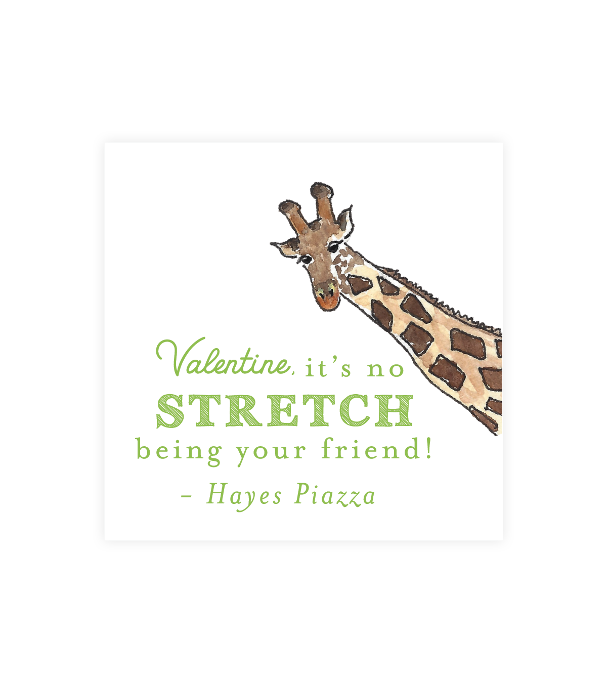 No Stretch Being Your Friend