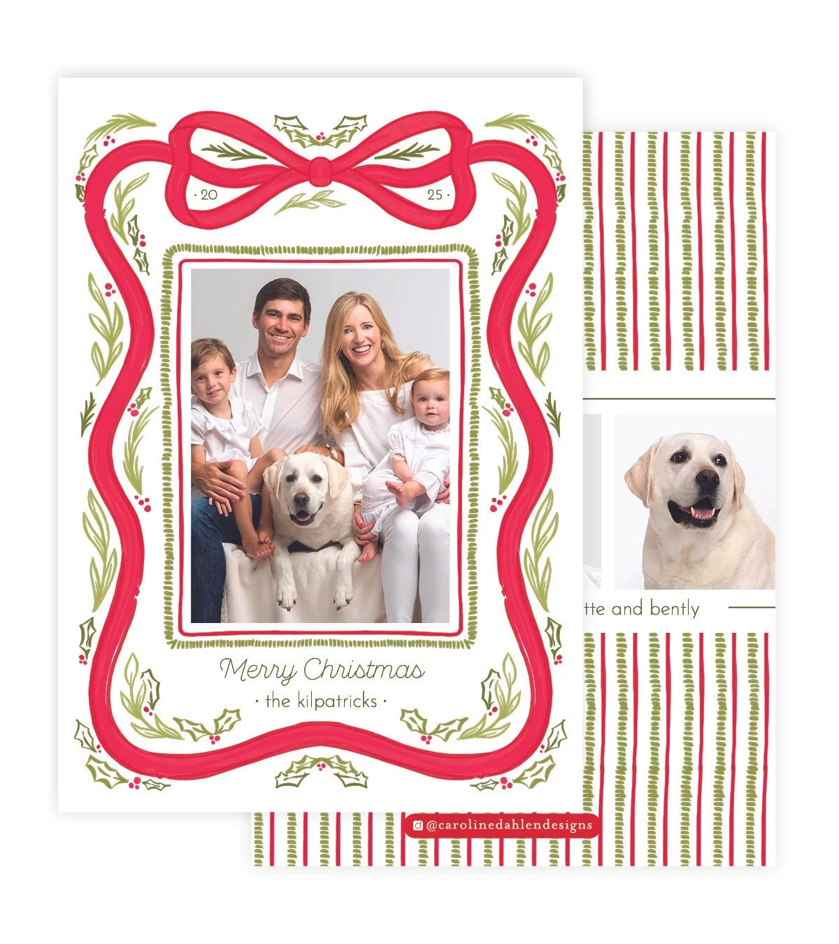Red Bow Frame