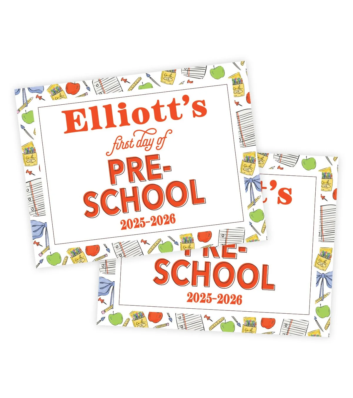 Busy Bee Back-to-School Sign - Printable
