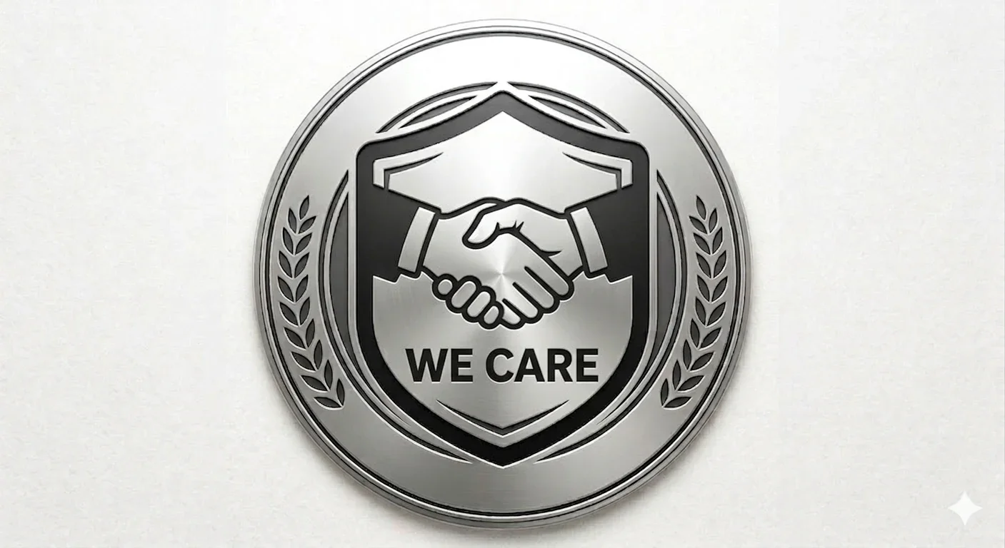 Two people shaking hands