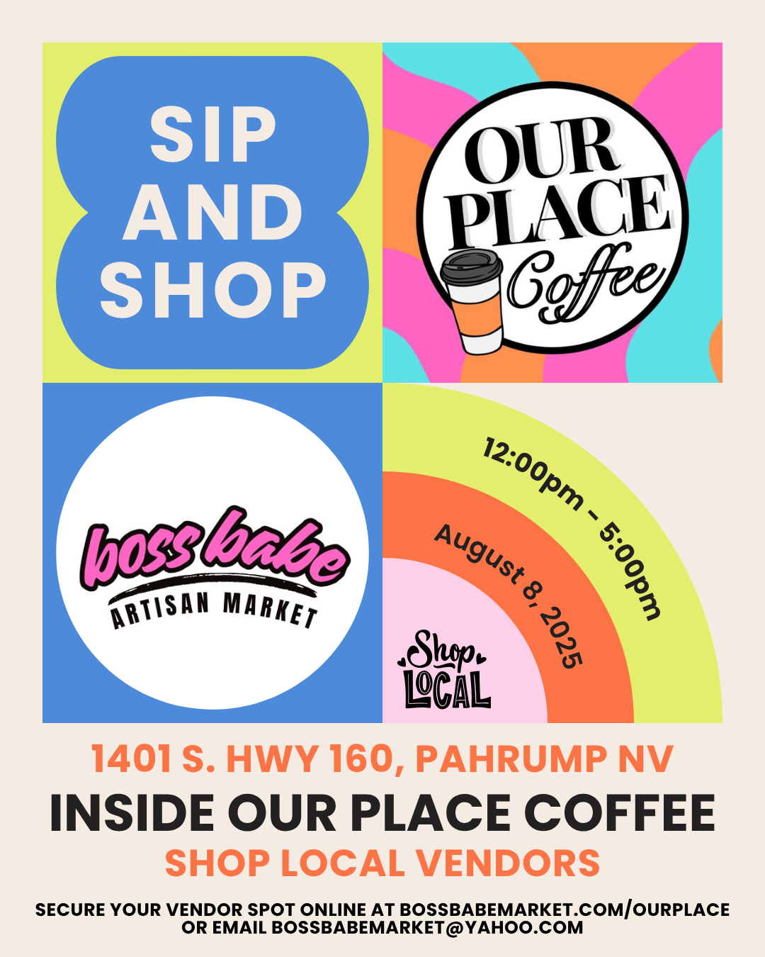 OUR PLACE SIP & SHOP