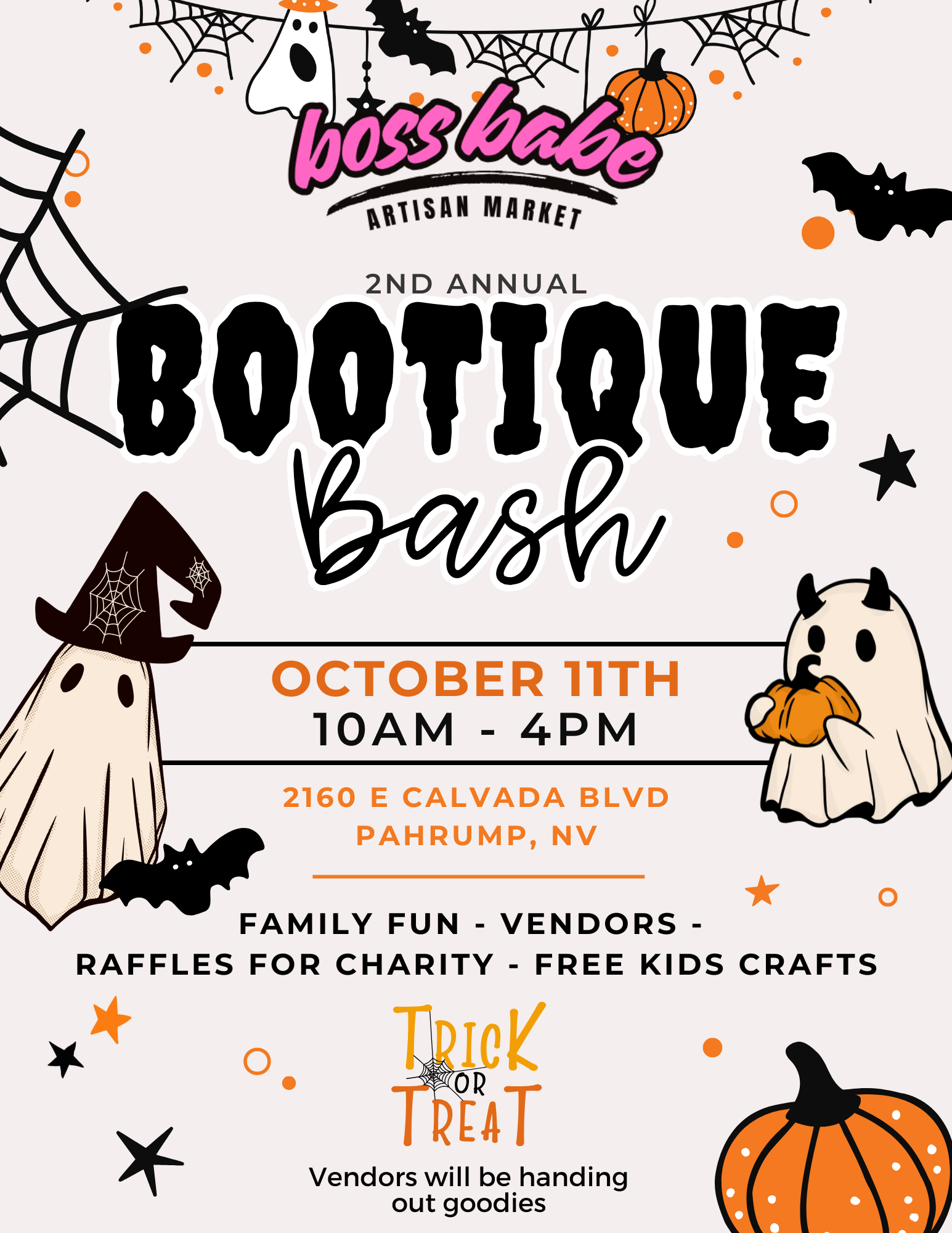 2ND ANNUAL BOOTIQUE BASH