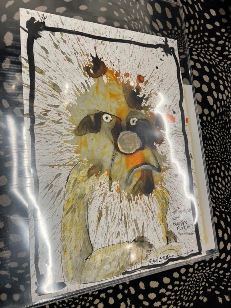 The Splattered Glum Philosopher