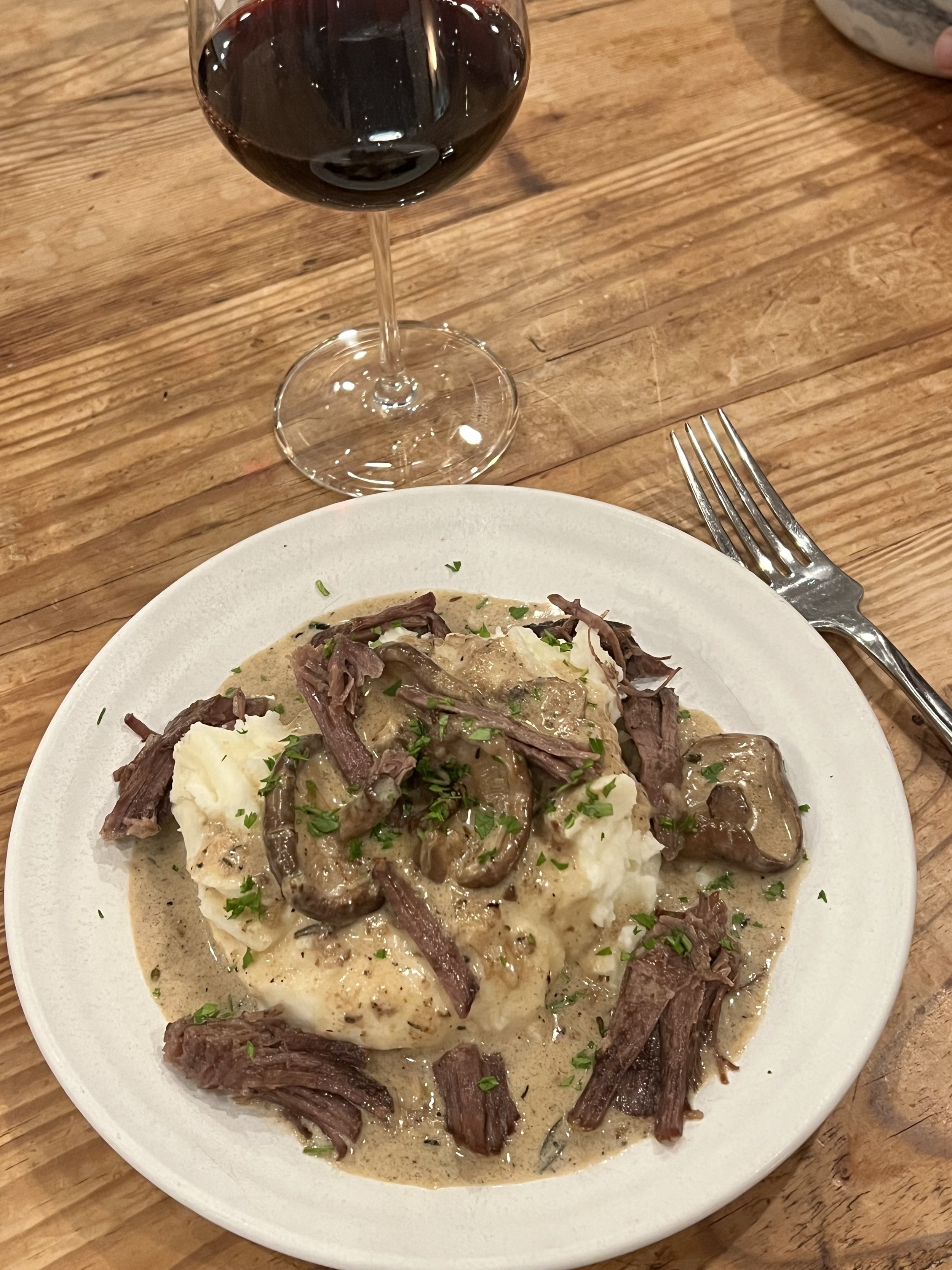 Sage &amp; Shiitake Mushroom Braised Beef Short Ribs