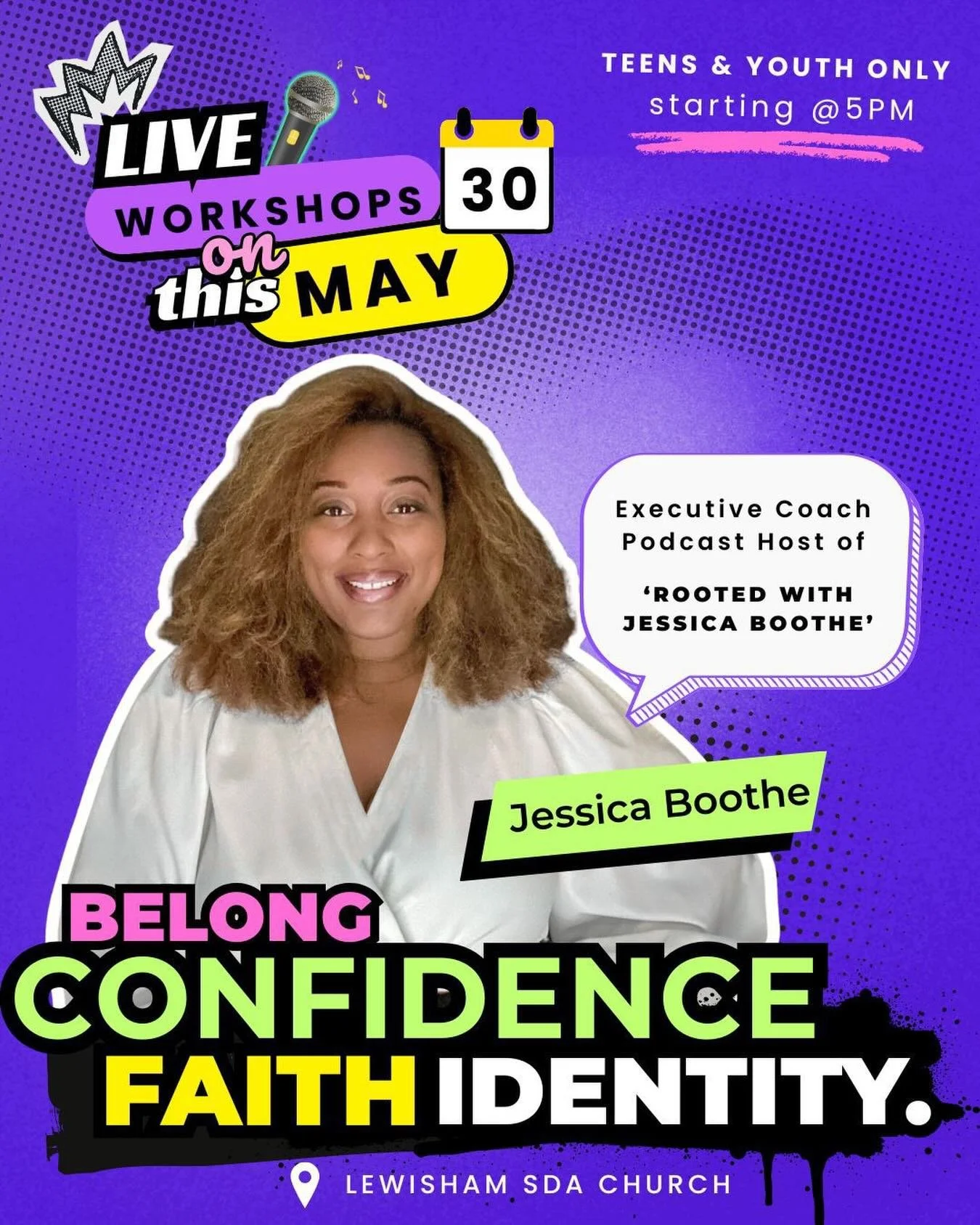 Update🔔‼️

Our next TeensThinkTank Workshops is here!

Designed for YOU. Here&rsquo;s everything you need to know. 

✅ Starts at 5pm, this Saturday
✅ Guest facilitator Jessica Boothe 🎉✨
✅ For 11+ Teens + Young Adults Only

Spread the word, we welco