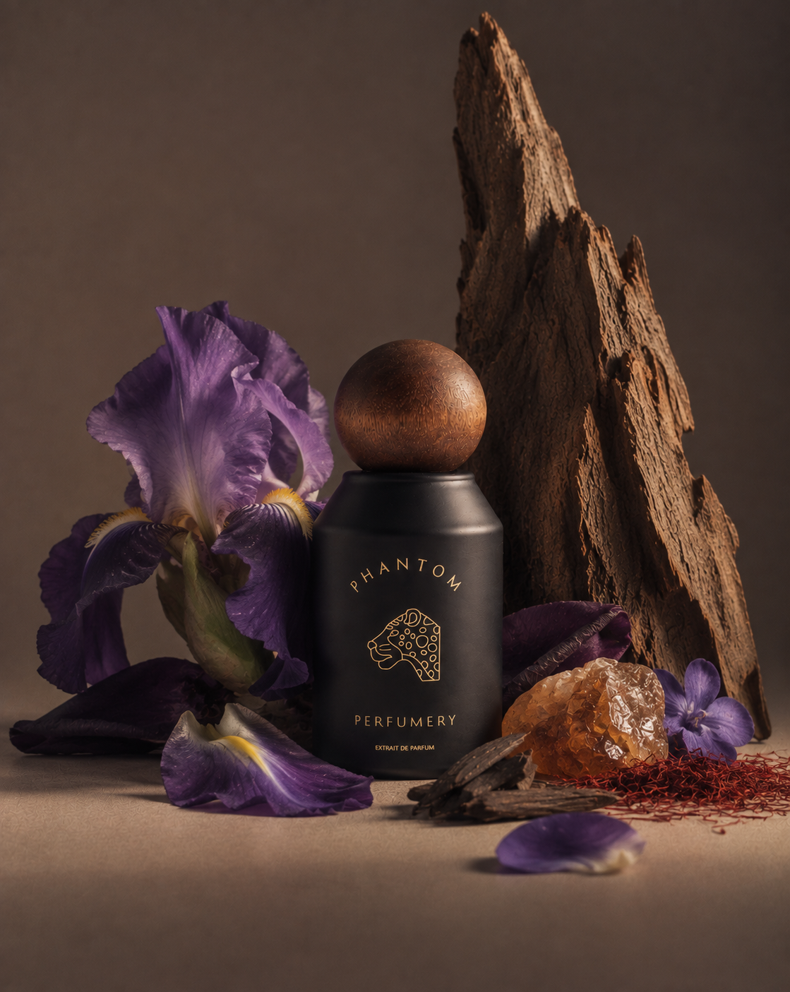 Iris Veiled in Oud