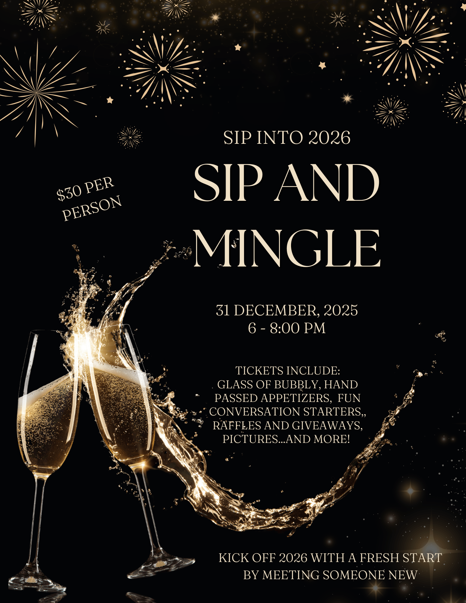 Sip & Mingle into 2026
