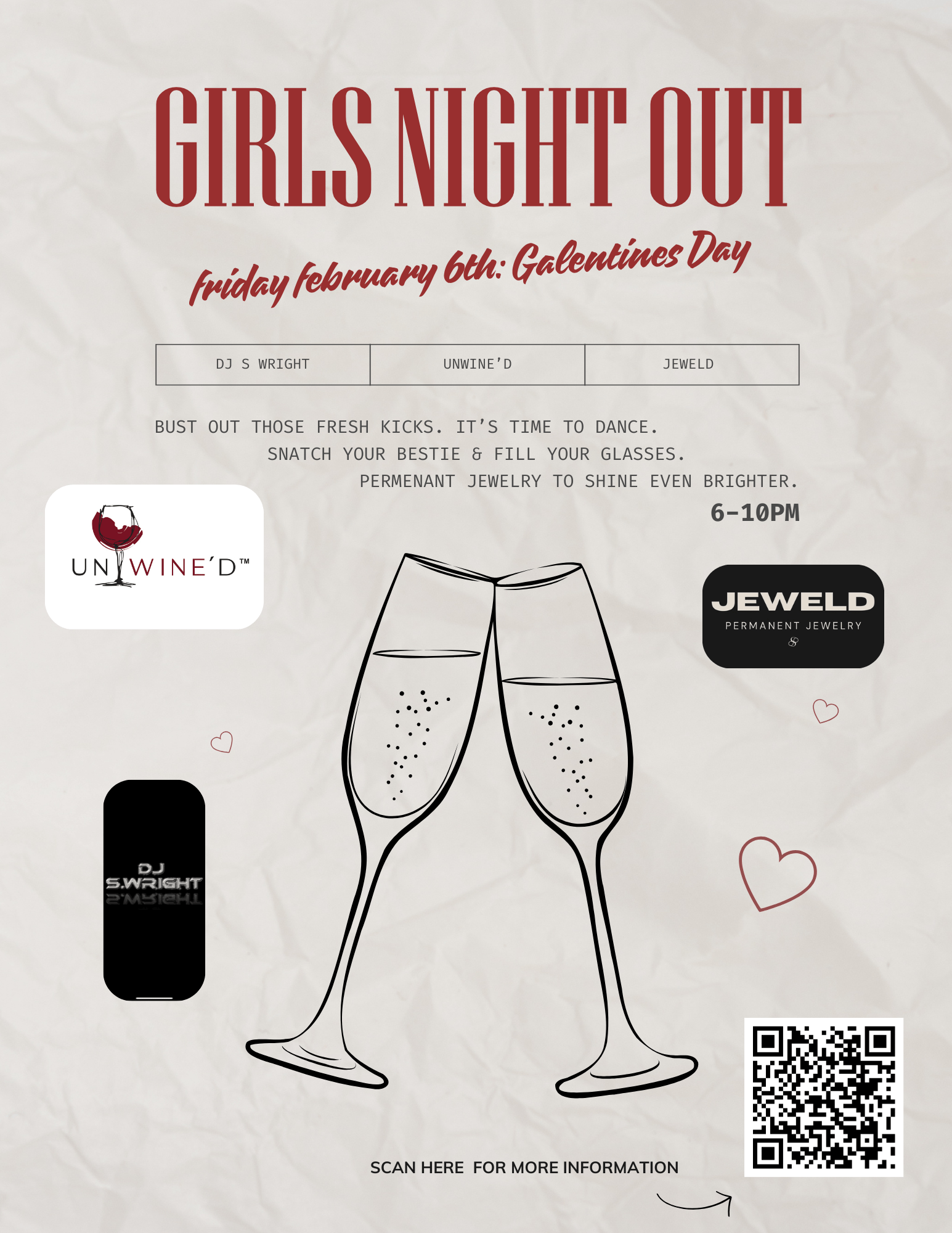 Girls Night Out! Galantine’s Party