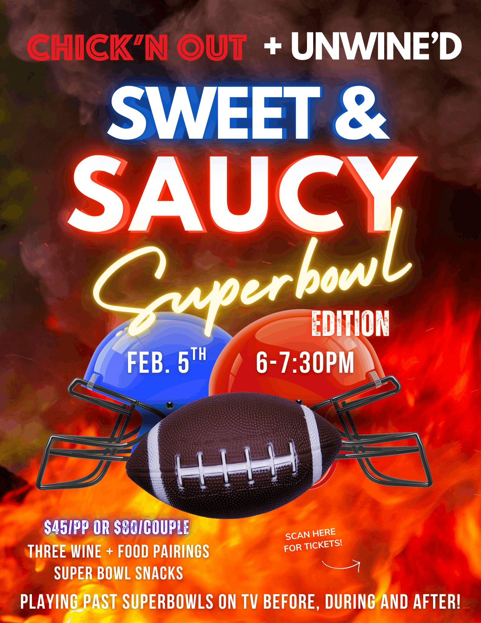 Sweet + Saucy: Super Bowl Edition