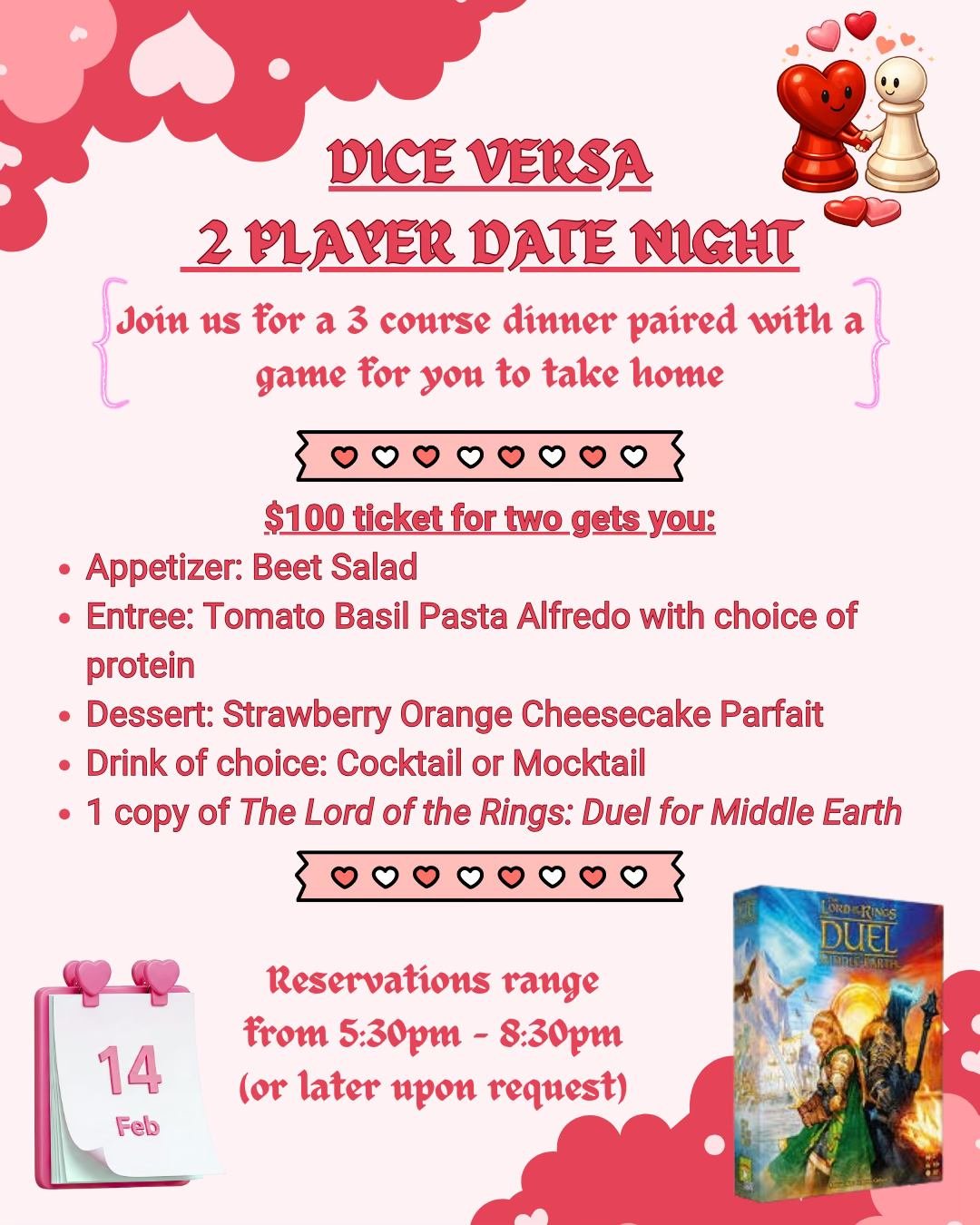 Dice Versa: 2 Player Date Night