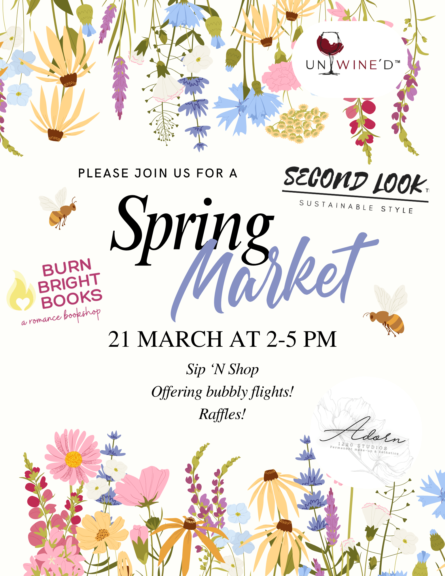 Spring Market Sip ‘N Shop