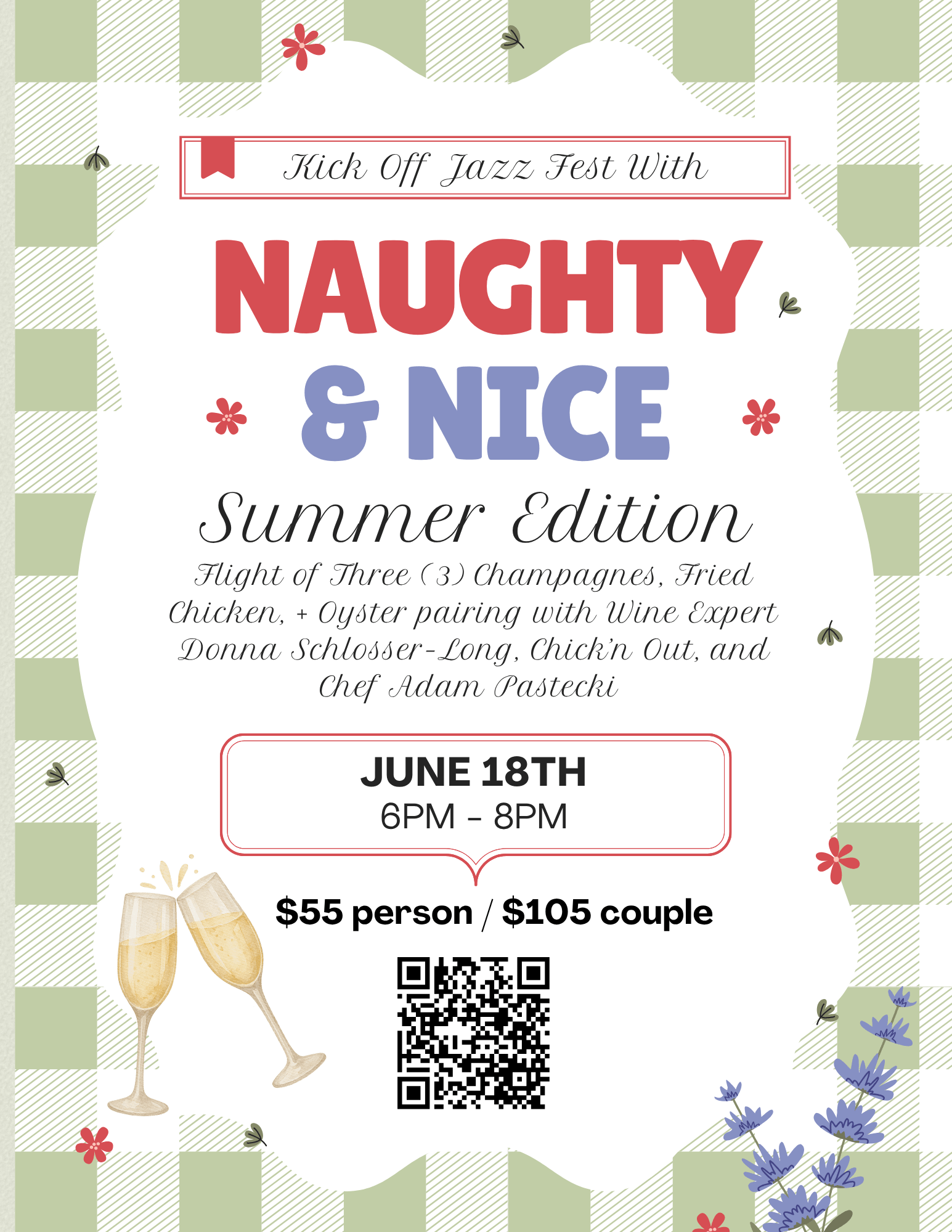 Naughty + Nice: Bubbles, Bites, &amp; Indulgence