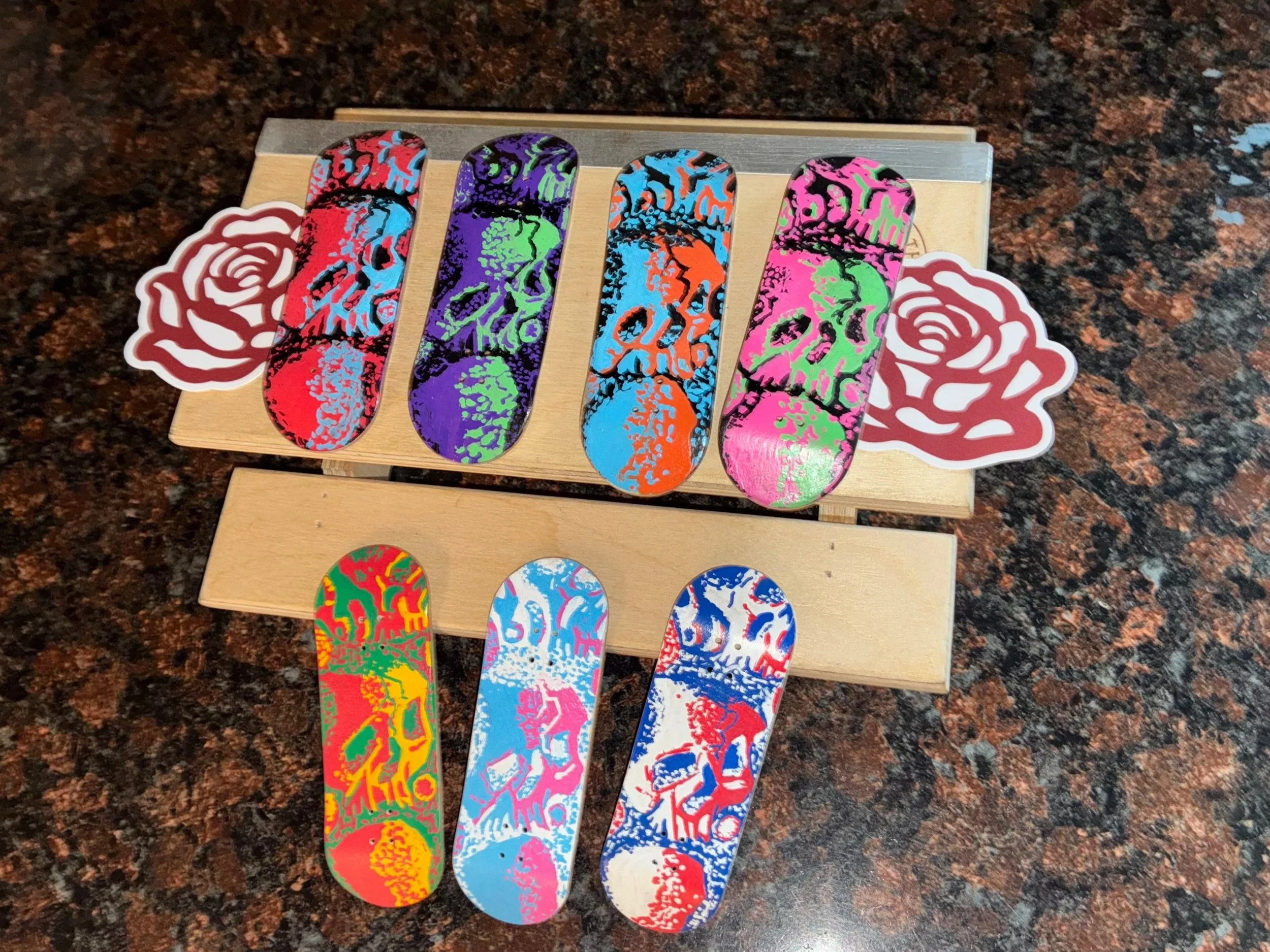 Drop .5 of Red Rose Supply (Hand Painted)