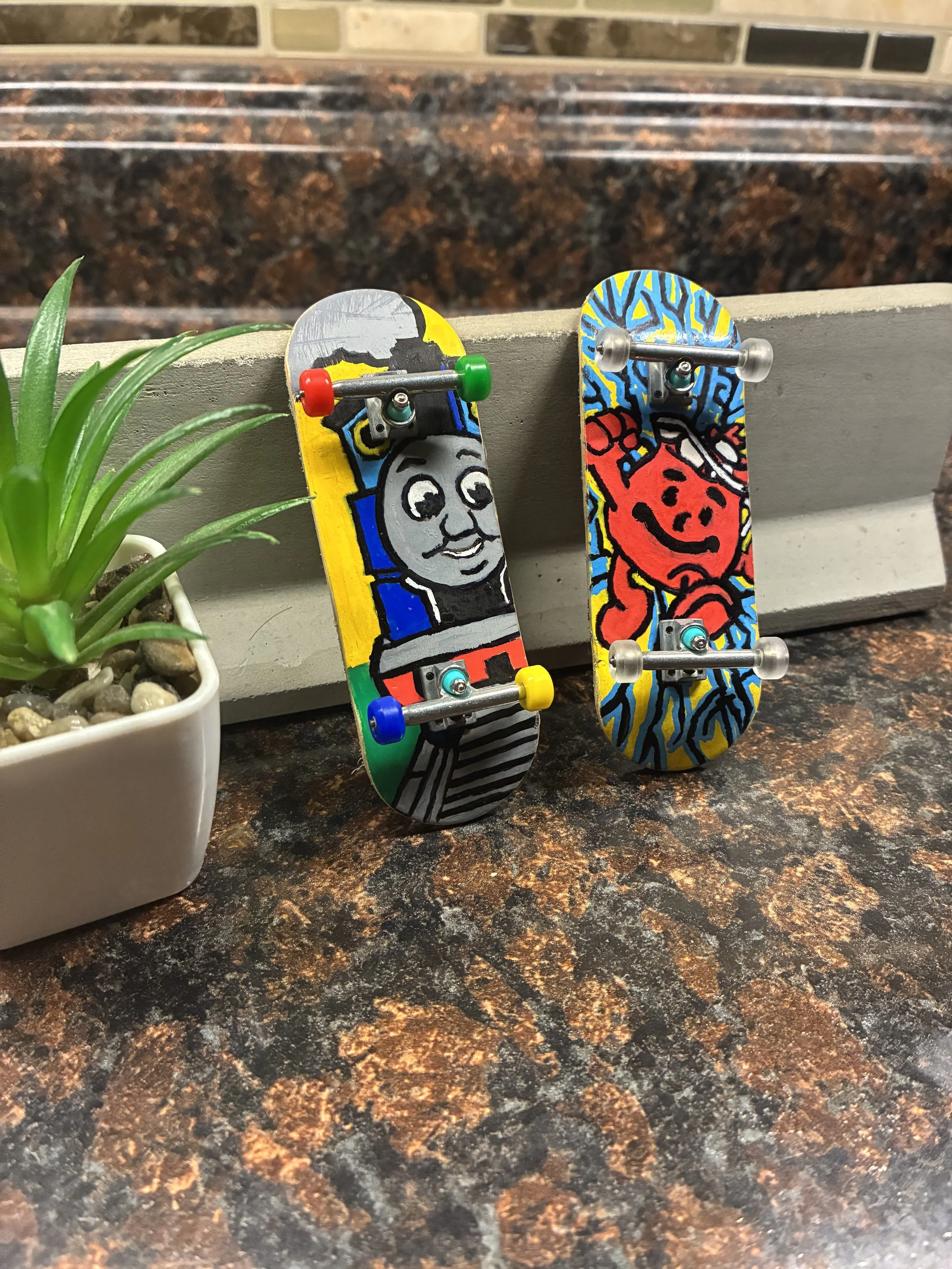 2 Custom Hand Painted Builds