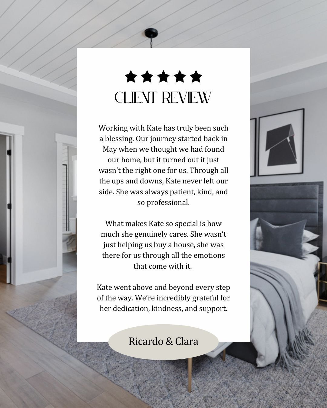 Client love is the BEST!

I absolutely adore helping first time home buyers - they are my favourite client type of all. Learning all about their lives and what works and what doesn't all while having the opportunity to educate them on all things real