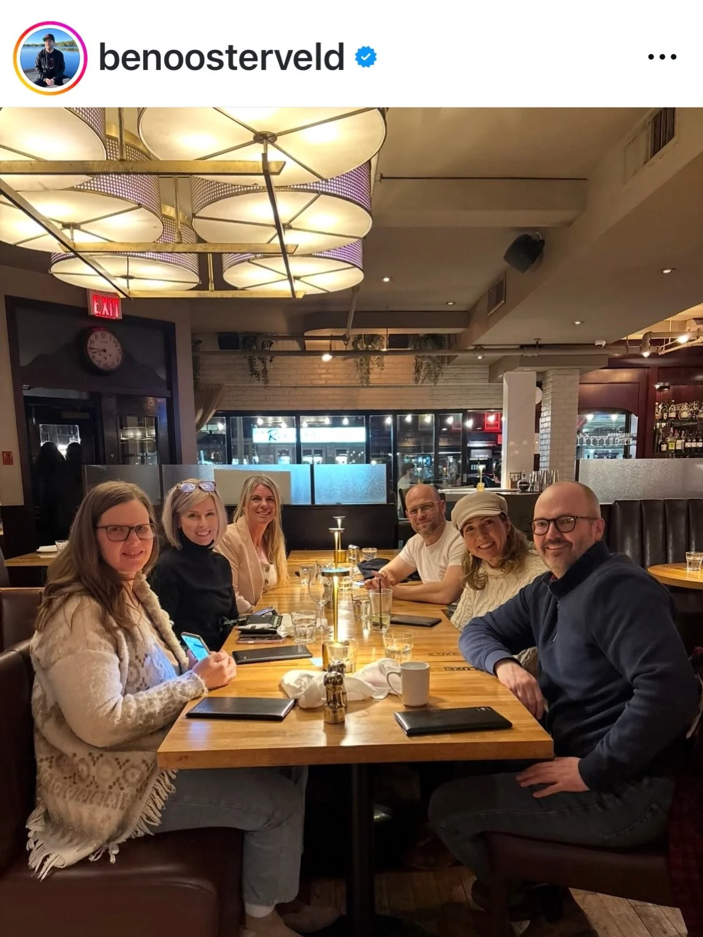 What a treat. 

I had the privilege of breaking bread with all of these fine people this week. Some I know, two I&rsquo;d never met. 

We&rsquo;re all different but share the love of real connection and personal/professional growth. It was a very rea