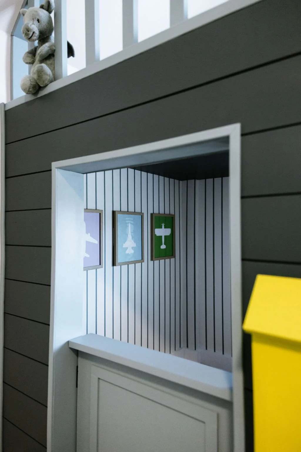 playroom inspiration, playroom inspo, playhouse, play fort,