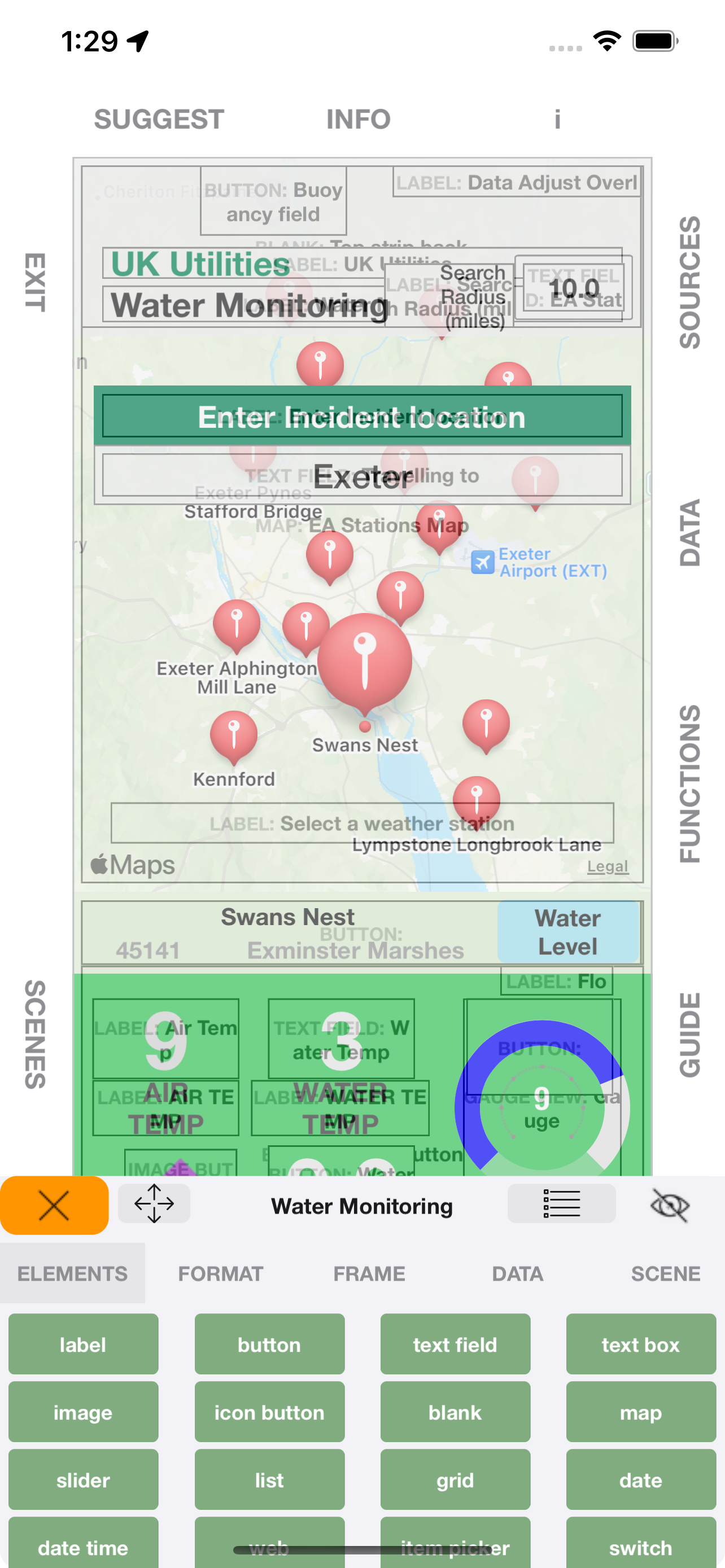 LIVE EDITING & RAPID ITERATION

- Edit layouts and behaviour in real time.

See changes instantly on device.

No rebuilds. No waiting.