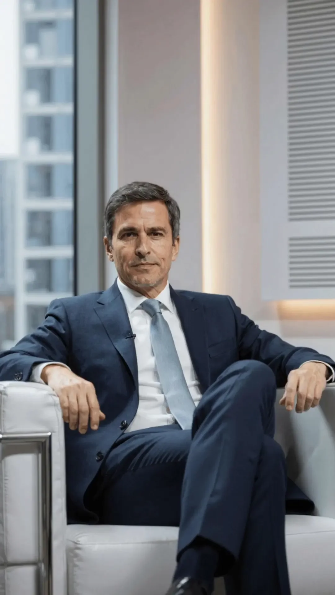 CEO Trade with Robin in a suite in a Penthouse sitting down