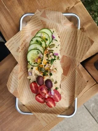 Hummus Toast