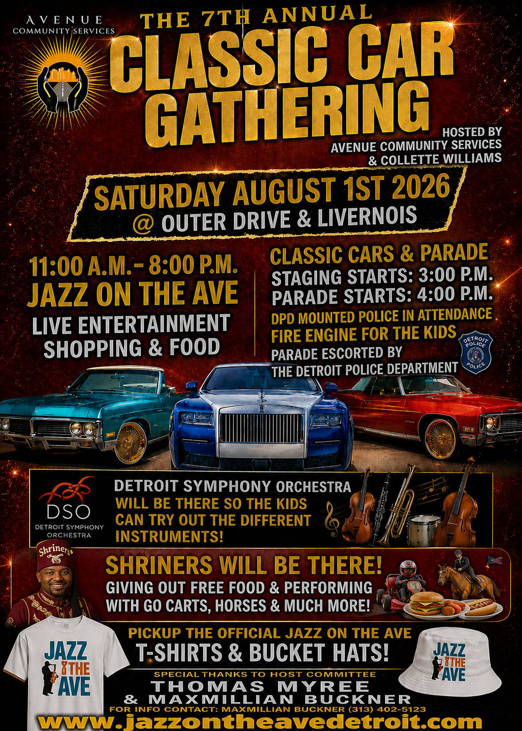 7th Annual Classic Car Gathering 2026 | Flyer